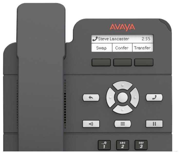 VoIP-телефон Avaya J129 фотография 1