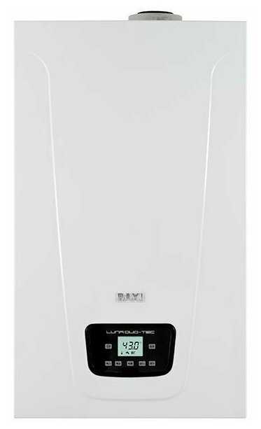 Конденсационный газовый котел BAXI Luna Duo-tec E 1.28 одноконтурный фотография 6