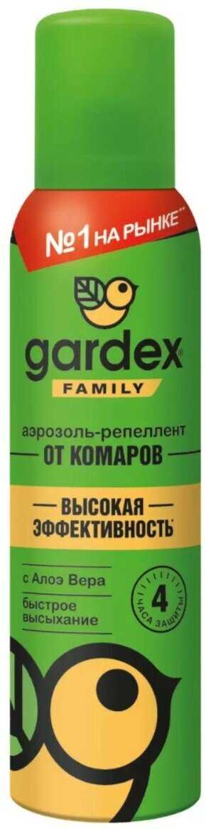 Спрей от комаров Gardex Family Sensitive фотография 5