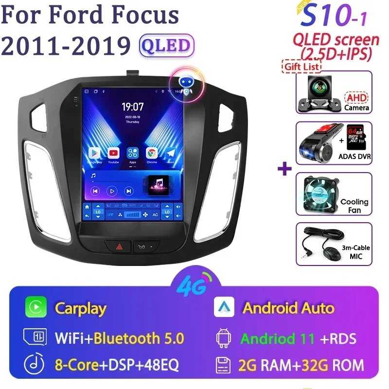 Автомагнитола Android 12 (для Ford Focus Mk3 2011-2017) фотография 33