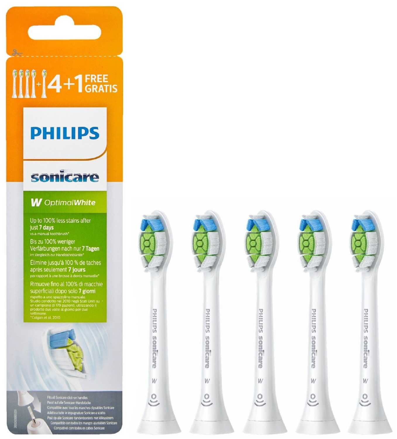 Набор насадок Philips Sonicare Optimal White (HX6065/10)