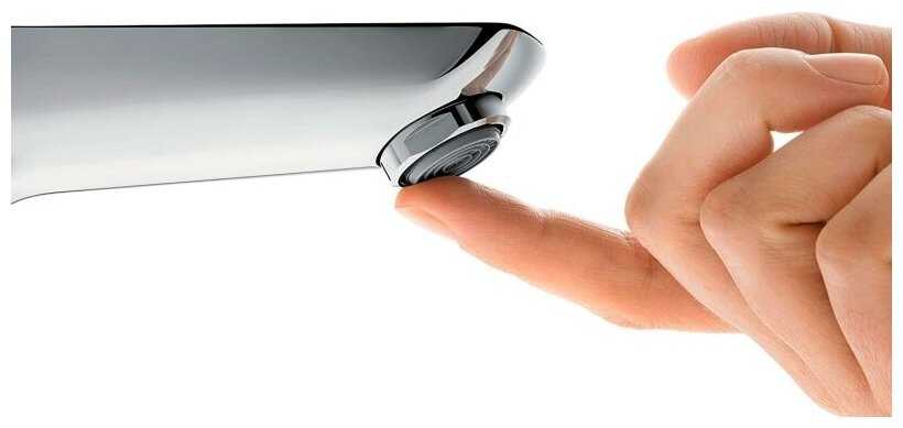 Смеситель для раковины (умывальника) hansgrohe Talis E 71755000, рычажный фотография 11