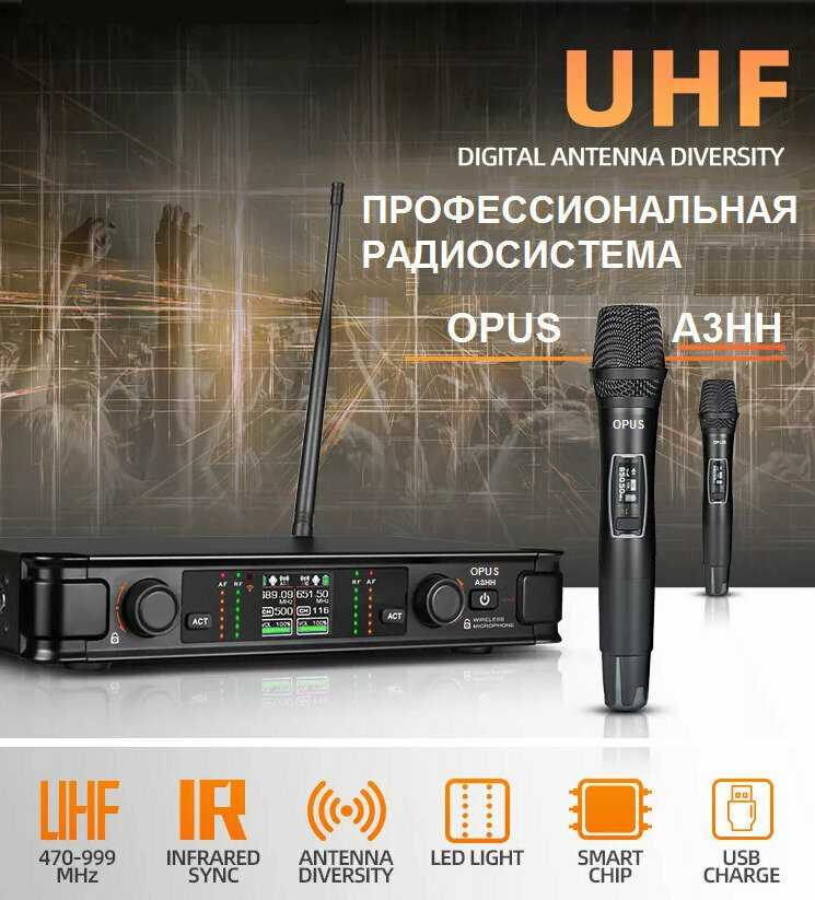 Радиосистема Opus A3HH фотография 3