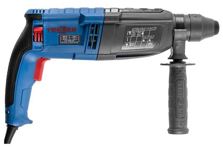 Триггер 20027 Перфоратор 28мм 800Вт 3режима 3,2Дж кейс фотография 1