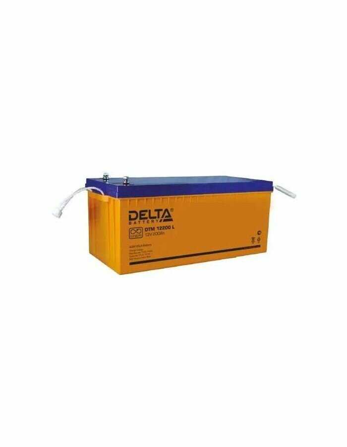 Аккумуляторная батарея DELTA Battery DTM 12200 L (12В) фотография 2