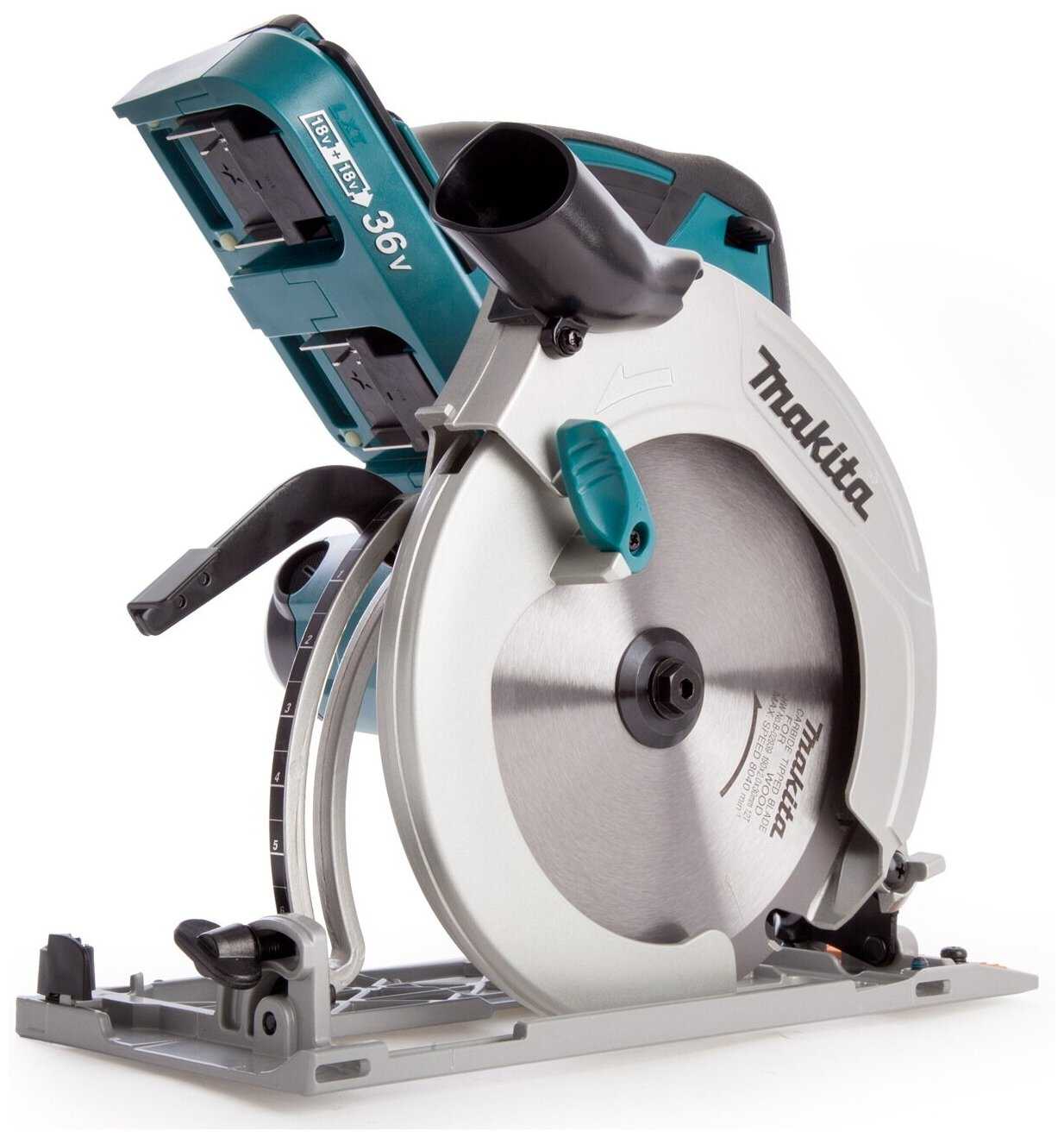 Дисковая пила аккумуляторная Makita DHS710Z фотография 8
