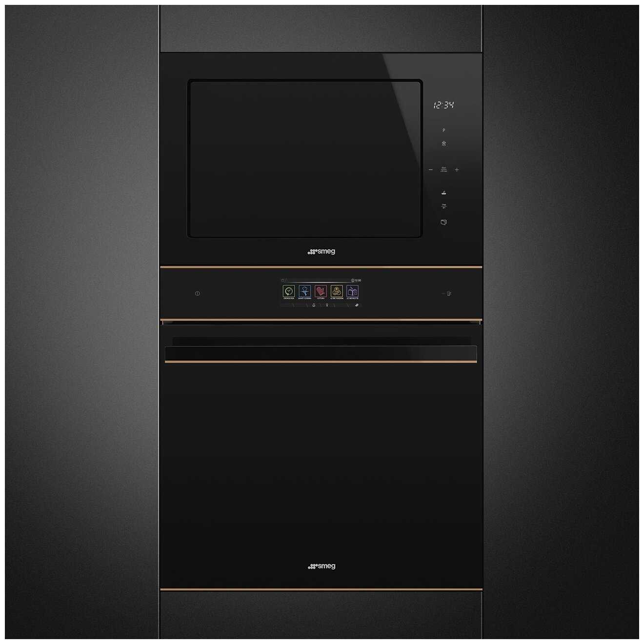 Микроволновая печь Smeg FMI625CN фотография 2