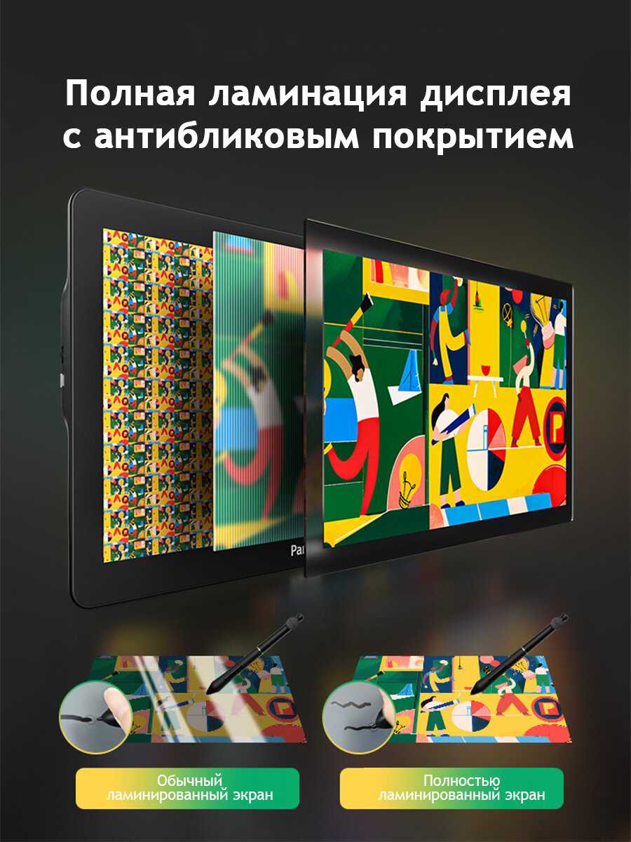 Графический планшет монитор Parblo Coast16 Pro Gen 2 фотография 4