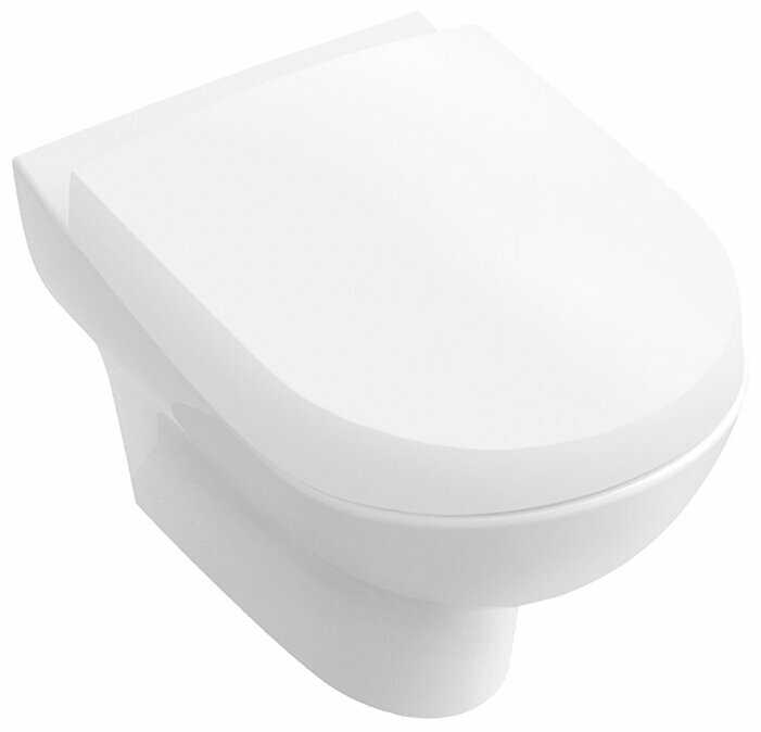 Чаша унитаза подвесная Villeroy & Boch My Nature 561010R1 с горизонтальным выпуском