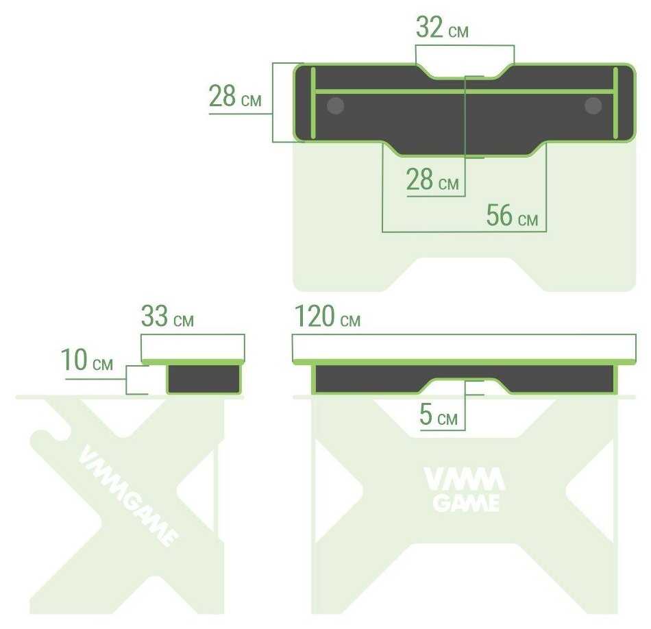 Подставка для монитора и акустической системы VMMGAME BASE 120 фотография 7