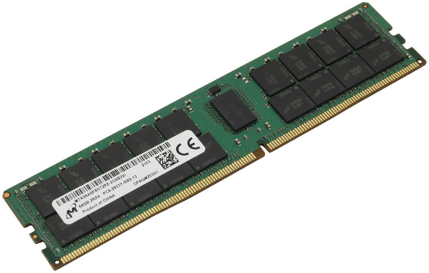 Оперативная память Micron 64 ГБ DDR4 2933 МГц DIMM CL21 MTA36ASF8G72PZ-2G9B2