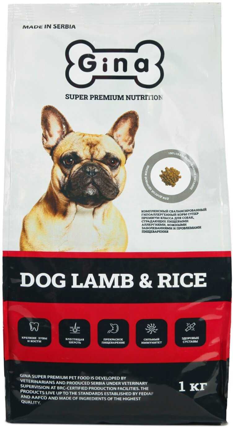 Корм для собак Gina Dog Lamb & Rice фотография 11