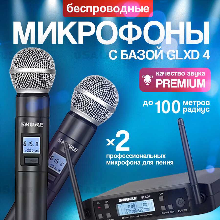 Беспроводная система SHURE BLX288E/PG58 фотография 16