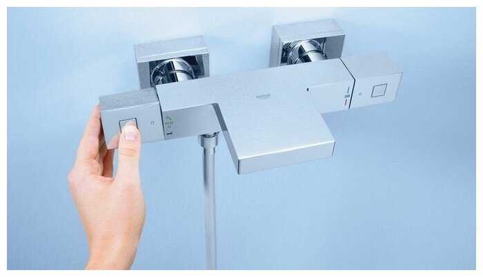 Термостат для раковины (умывальника) Grohe Grohtherm cube 34497000, рычажный фотография 12