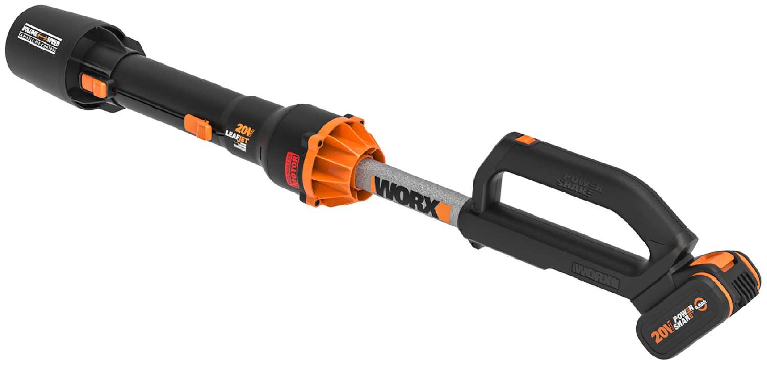 Аккумуляторная воздуходувка бесщеточная WORX WG543E, 20В, 4 АЧ х 1, ЗУ 2А, коробка фотография 1