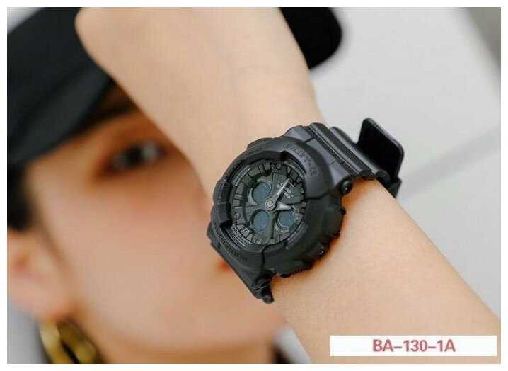Японские наручные часы Casio Baby-G BA-130-1A фотография 3