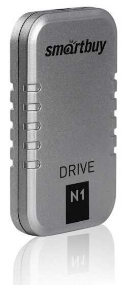 Внешний SSD-накопитель 128Gb Smartbuy N1 Drive SB128GB-N1S-U31C (SSD) USB 3.1, Серебристый фотография 1
