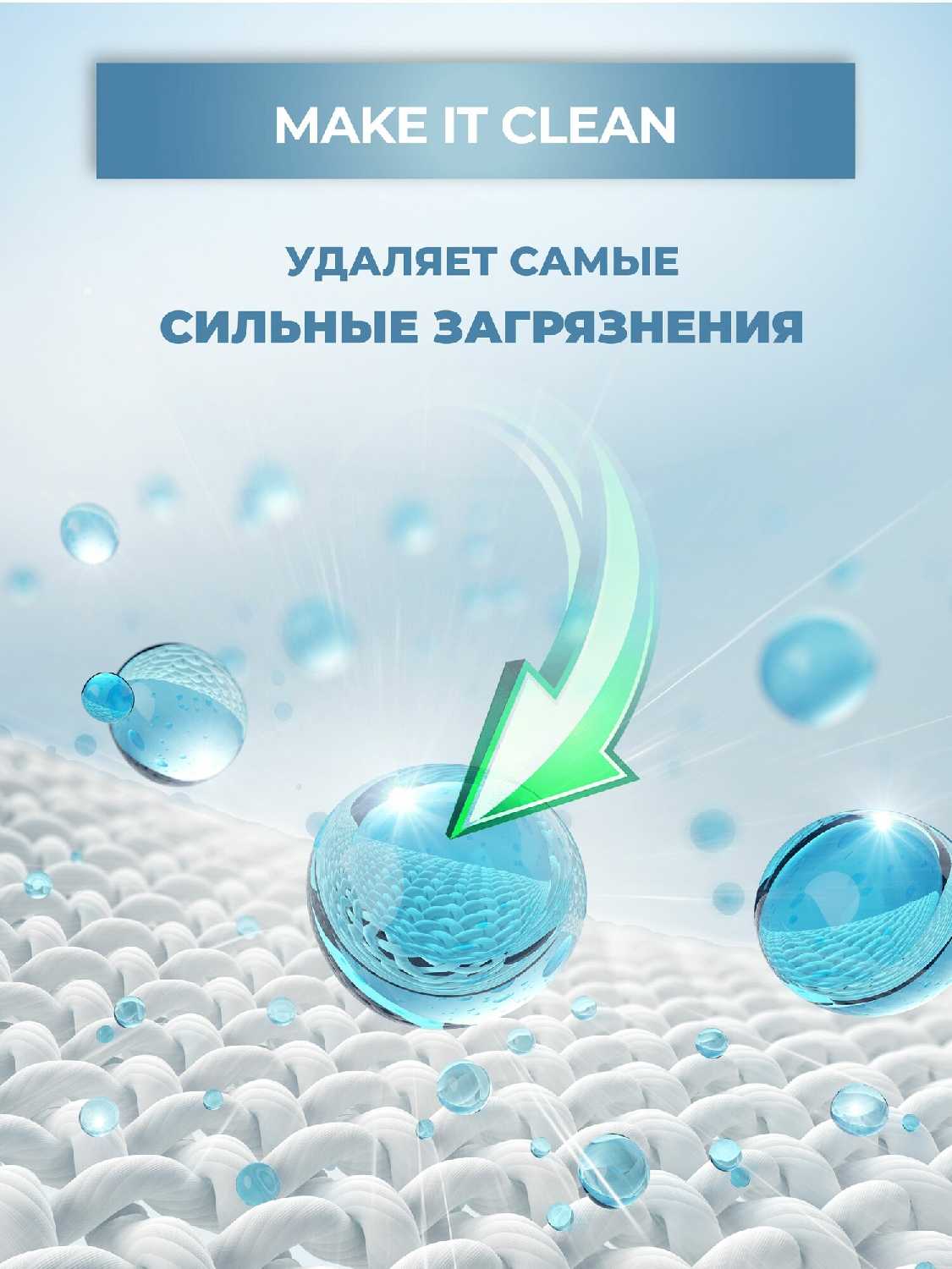 Капсулы для стирки белья WASHIO Капсулы для стирки белья [Сицилийский бергамот] [50 шт] фотография 1