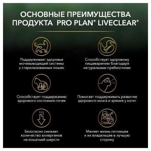 Корм для стерилизованных кошек и кастрированных котов Pro Plan с высоким содержанием индейки фотография 3