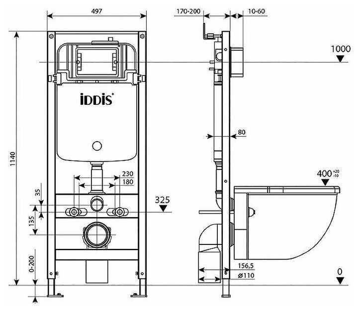 Рамная инсталляция IDDIS Optima Home OPH0000i32K фотография 2