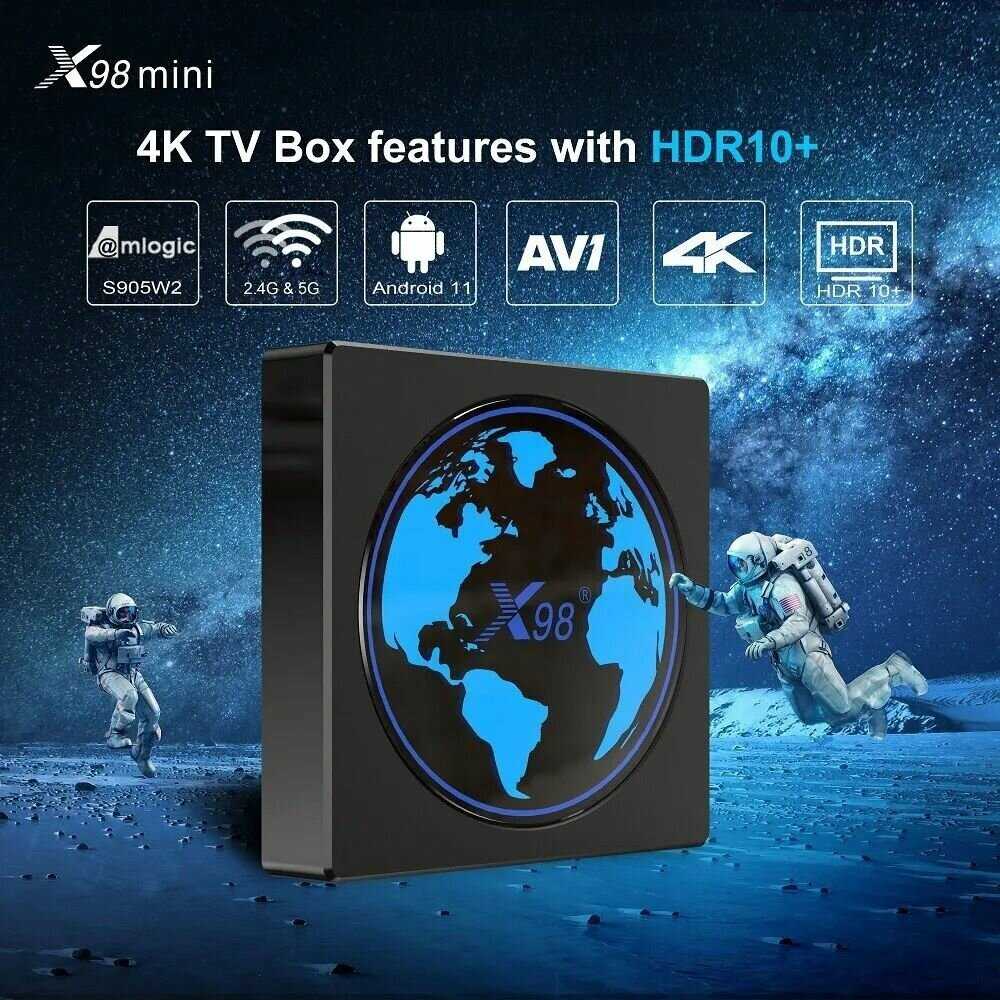 X98 mini 2ГБ+16ГБ с голосовым пультом и аэромышь фотография 5