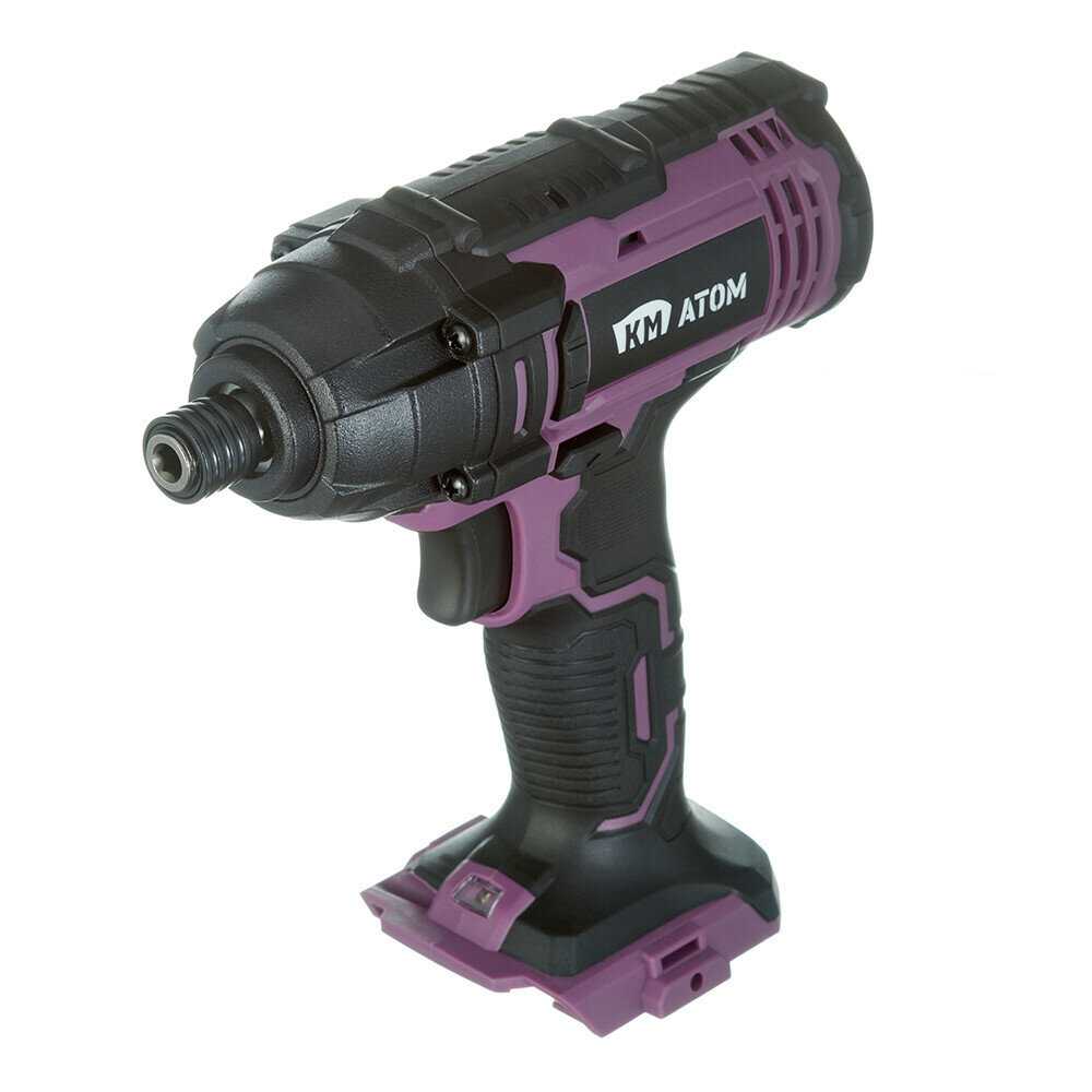 Гайковерт аккумуляторный ударный КМ атом (СIW-182) фотография 9