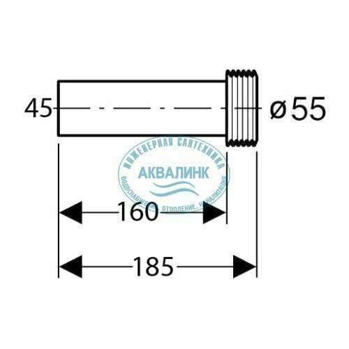 Удлинитель GEBERIT Удлинитель колена смыва (152.434.16.1) фотография 18