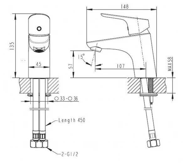 Смеситель Bravat F14898C-1 фотография 3