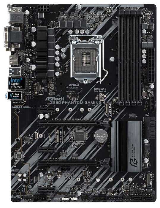 Материнская плата ASRock Z390 Phantom Gaming 4