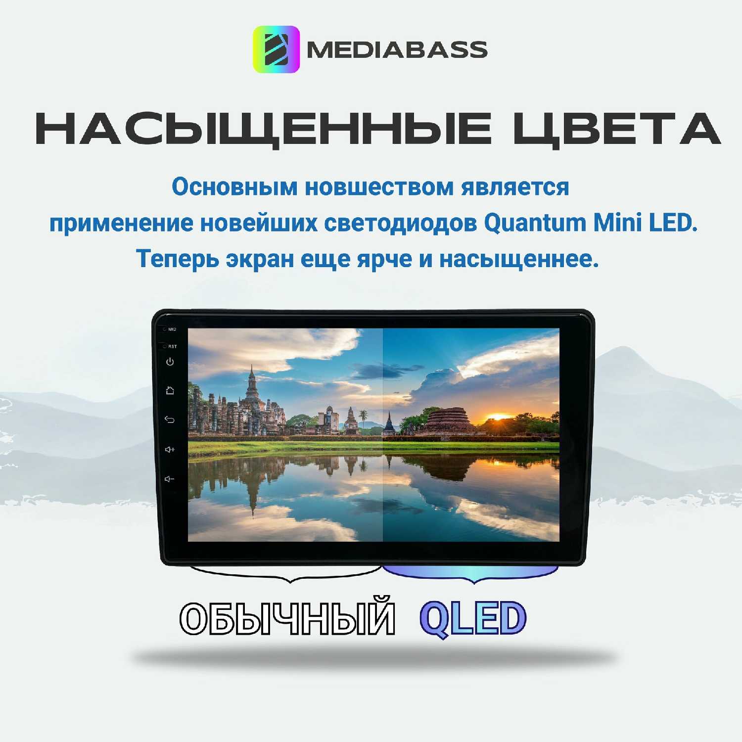 Магнитола MEDIABASS KIA Sorento (1 рест.) Android 13, 2/32ГБ, QLED экран 1280720 фотография 7