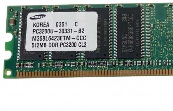 Оперативная память Samsung DDR DIMM M368L6423ETM-CCC фотография 2