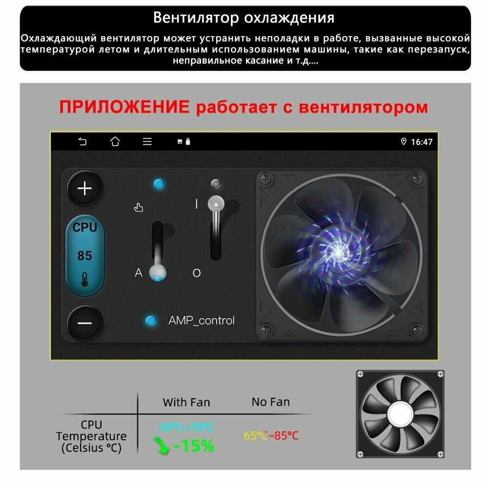 Магнитола Geely Emgrand EC7 / Джили Эмгранд EC7 2009-2016-Android 4+64G-Carplay-1.8Ghz-Кулер фотография 2
