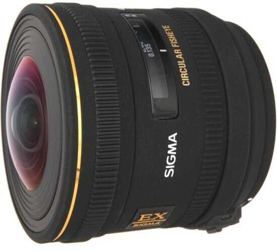 Объектив Sigma AF 4.5mm f/2.8 EX DC HSM Circular Fisheye Minolta A фотография 1