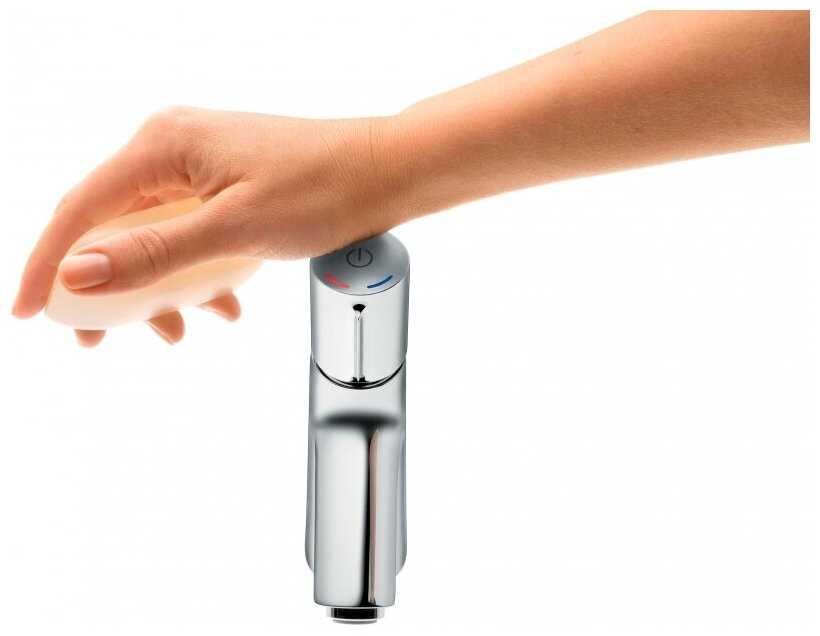 Смеситель для раковины (умывальника) hansgrohe Talis Select S 72041000, нажимной фотография 12
