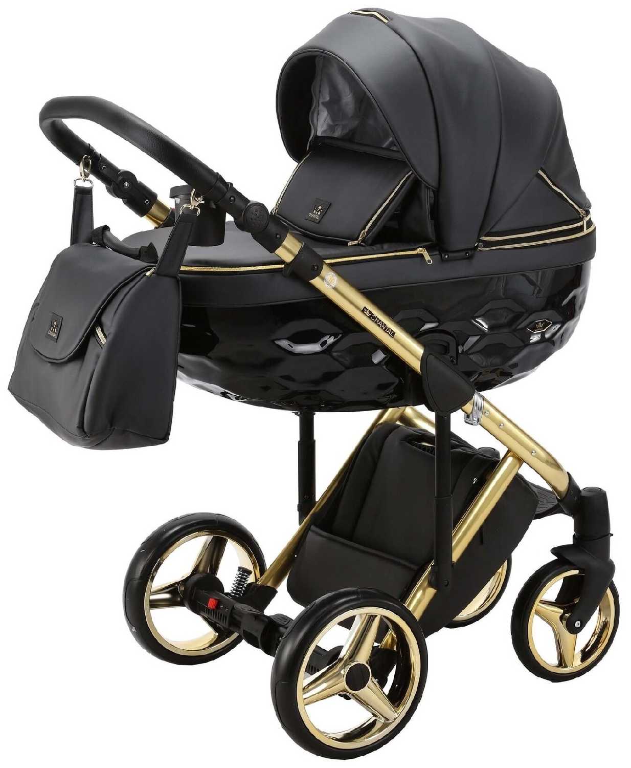 Универсальная коляска Adamex Chantal Special Edition Deluxe (2 в 1) фотография 43