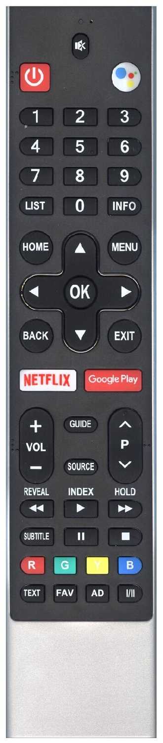 Пульт Huayu HY-2017001-2 (SW-V3) для телевизоров Skyworth с голосовым управлением