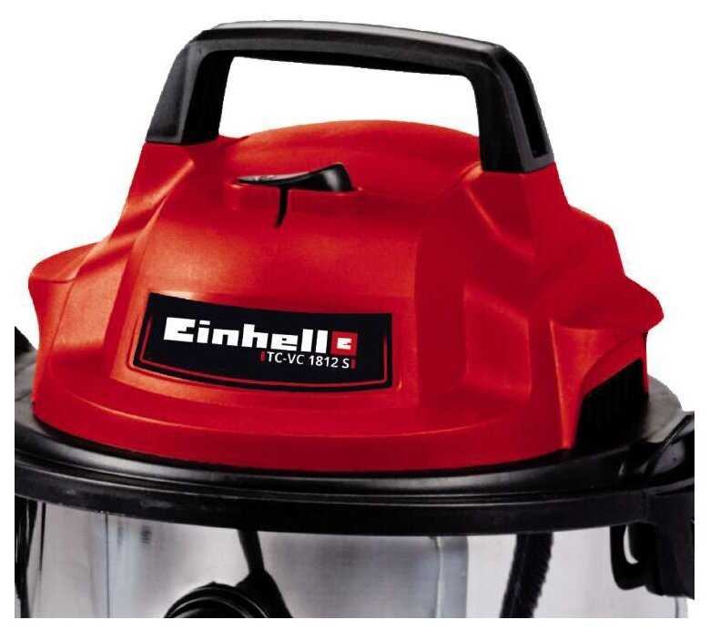 Пылесос промышленный Einhell TC-VC 1812 S, 1250 Вт фотография 4