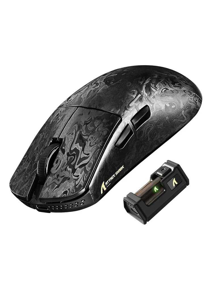 Мышь игровая Attack Shark R11 Ultra Forged [PAW3950 MAX, Wireless] фотография 6