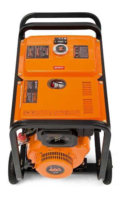 Дизельный генератор Daewoo Power Products DDAE 9000DXE-3, (7000 Вт) фотография 3