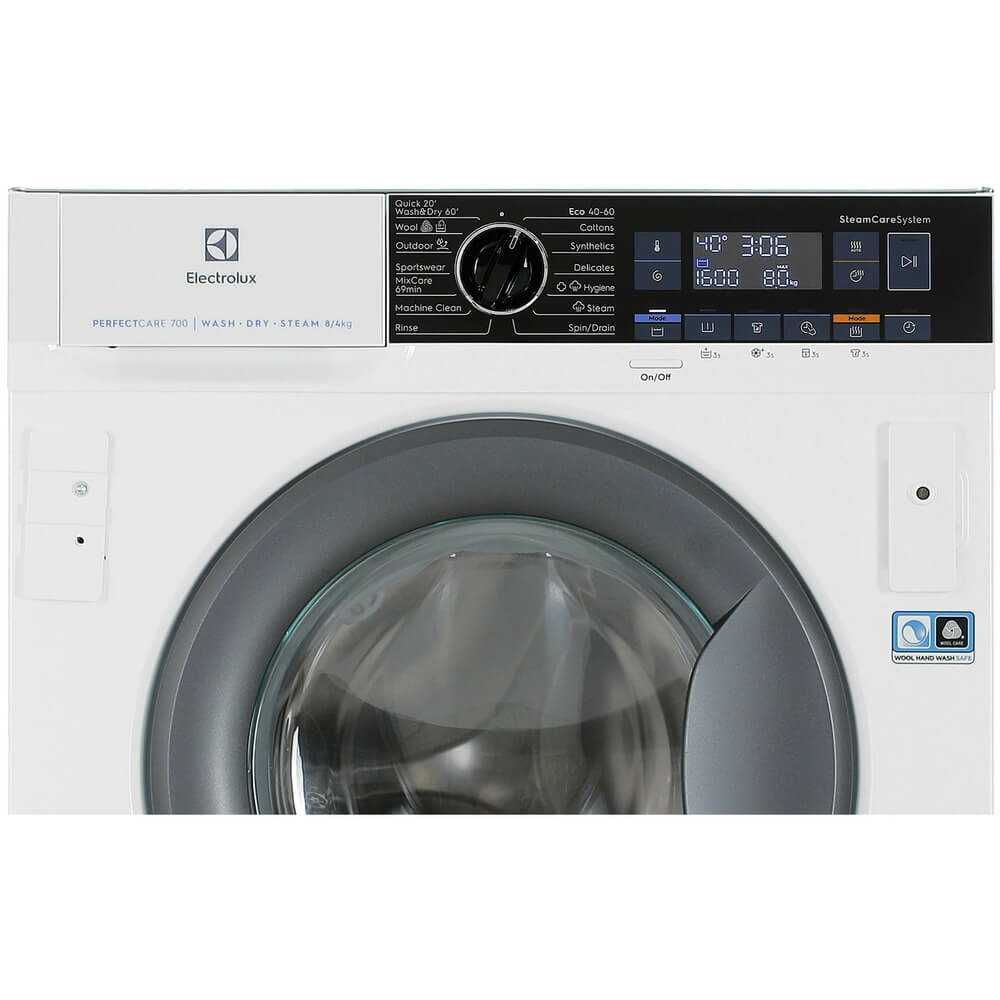 Встраиваемая стирально-сушильная машина Electrolux EW7W368SI фотография 16