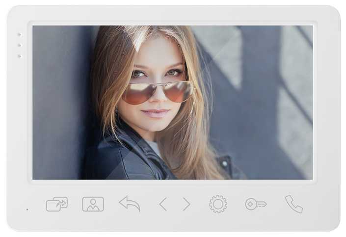 Full HD видеодомофон для дома, офиса, квартиры Novihome WHITE SURFACE 7 FHD. Запись фото и видео, совместим с подъездным домофоном фотография 1