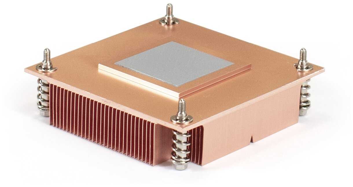 Радиатор для процессора ExeGate ESNK-0046.1U.115x.Cu фотография 1
