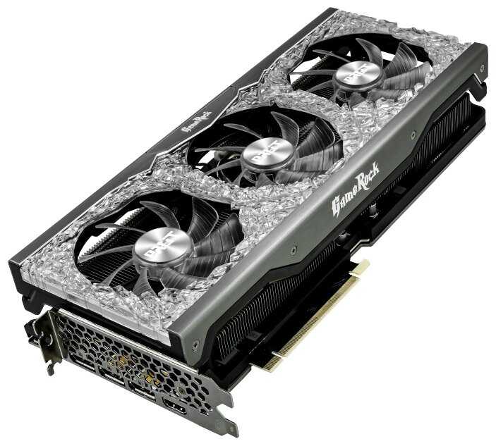 Видеокарта Palit GeForce RTX 3070 GameRock V1 8GB (NE63070019P2-1040G V1) фотография 4