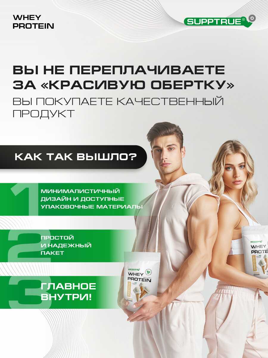 Протеин сывороточный Supptrue изолят белка (Supptrue) фотография 8