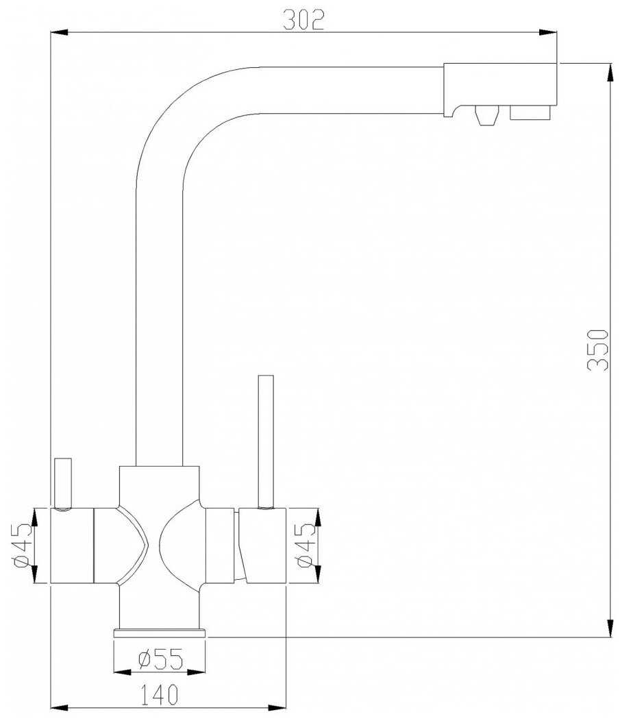 Смеситель Steel Hammer SH 552 фотография 1