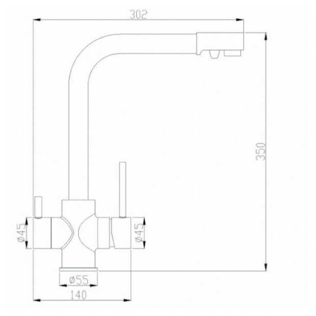 Смеситель Steel Hammer SH 552 фотография 2