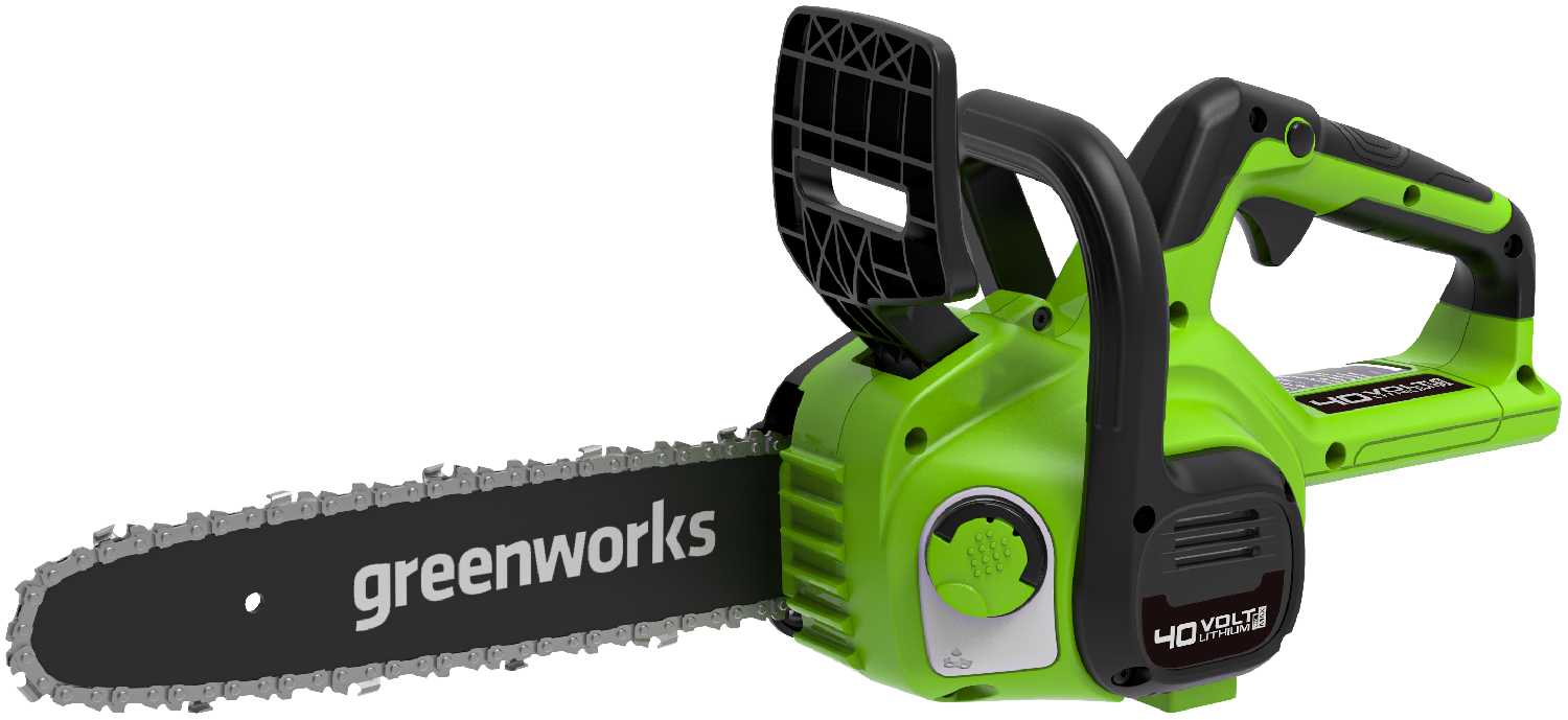 Аккумуляторная пила Greenworks G40CS30IIK4 (2007807UB) 40 В/4 А·ч фотография 2