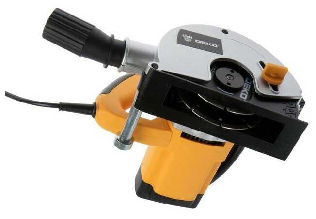 Штроборез DEKO DKWC1800, 125 мм, 1800 Вт, лазерный указатель фотография 20