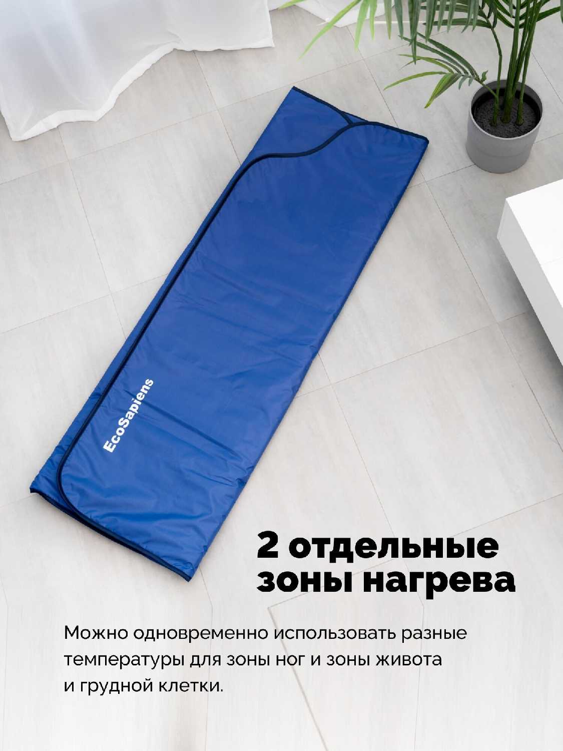 Одеяло Infrasauna Одеяло для обертывания с ИК прогревом (Infrasauna) фотография 4