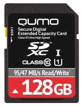Карта памяти Qumo SDXC Class 10 UHS Class 1 фотография 1